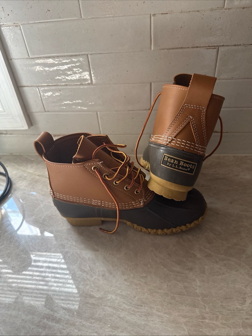 L.L. Bean 6" Waterproof Duck Boots Women's 8
